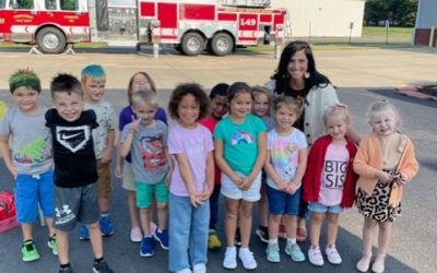 Warrior Challenge Takes Kindergartners to Fire Station