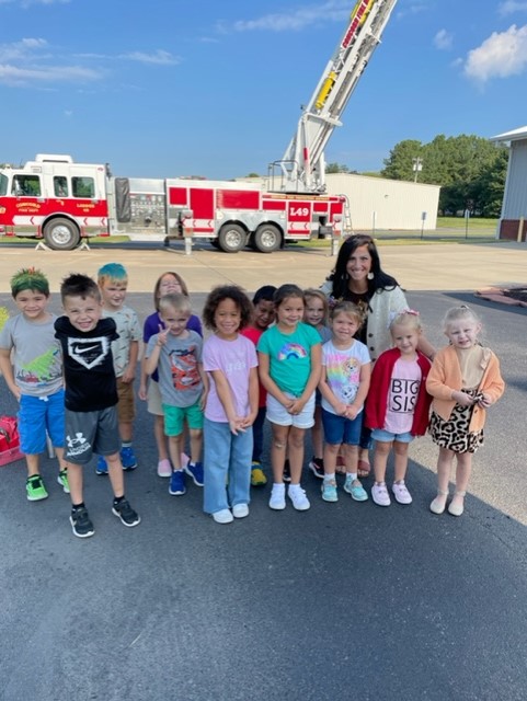 Warrior Challenge Takes Kindergartners to Fire Station