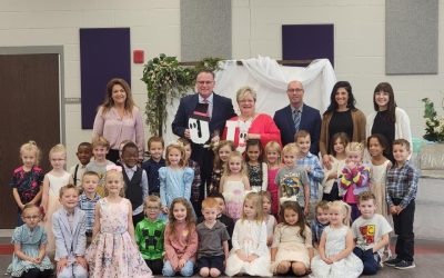 Kindergarten Celebrates the Marriage of Letters Q &U